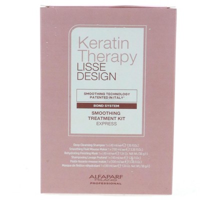Alfaparf Keratin Theraphy Lisse Design Intro Kit Express Method, 6.11 oz