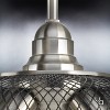 Urban Ambiance Luxury Vintage Chandelier,  10.25"H x 16"W,  Brushed Nickel Finish, UHP2728 - 4 of 4