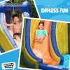 Kids Bounce House Water Slide With Climbing Wall - Wet and Dry Inflatable Bounce House for kids, Includes Electric Air Blower, Ages 3-8 - BUBBLE JUMP - 4 of 4