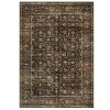 Area Rug Vintage Floral Distressed Print Pattern Rug, Soft Washable Non-Slip Low-Pile Indoor Carpet for Bedroom, Living Room - 3 of 4