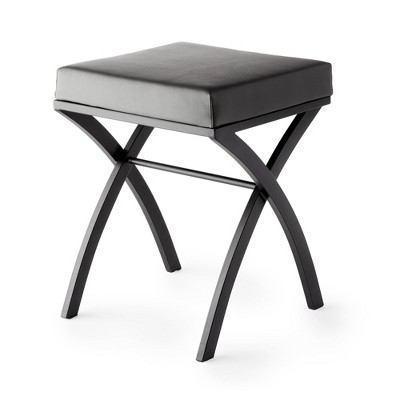Onda Vanity Seat Matte Black/Gray - Better Living Products