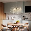 Wonder Meadow--8-Light 23 Inch Luxury Real Crystal Chandelier Dimmable Kitchen Island - 2 of 4