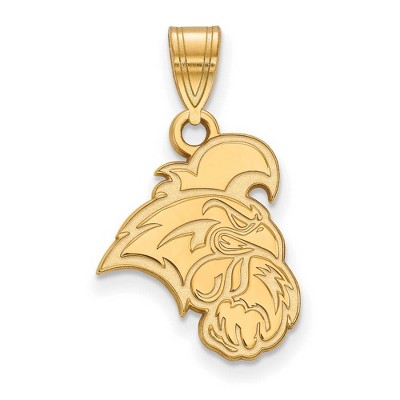 Black Bow Jewelry 14k Yellow Gold Coastal Carolina Chanticleers NCAA Medium Pendant