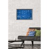 Trends International Star Wars: Saga - Rebel Blueprint Framed Wall Poster Prints - 2 of 4