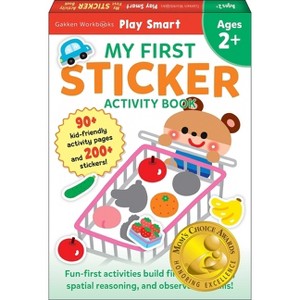 Play Smart My First Sticker Book - by  Gakken Early Childhood Experts (Paperback) - 1 of 1