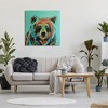 Stupell Industries Modern Bear Abstract Canvas Wall Art - 2 of 4