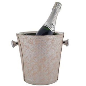 Sol Living Stainless Steel Double Wall Champagne Bucket Wine & Champagne Holder - 1 of 4