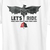 Women's - How to Train Your Dragon - Lets Ride Short Sleeve Graphic T-Shirt - 2 of 4