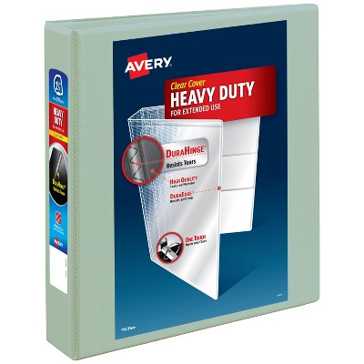 Avery 1.5" Heavy Duty View Ring Binder - Sage