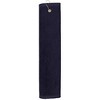 TowelSoft Premium 100% Cotton Terry Velour Golf Towel with Tri-fold Hook & Grommet Placement 16 inch x 26 inch - 2 of 2
