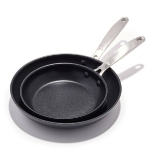 OXO (8" and 10") Enhanced Frying Pan Skillet Set - 1 of 4