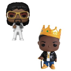Funko Pop! 2 Pack Snoop Dogg #391 & Notorious B.I.G. with Crown #77 - 1 of 3
