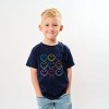 The Juniper Shop SmileyWorld Wink Rainbow Swirl Youth Short Sleeve Tee - 4 of 4