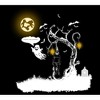 Junior's Design By Humans Happy Halloween By Gheofast T-Shirt - 2 of 3