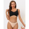 INSPIRE CHIC Women's Adjustable Straps Minimizer Full Coverage Mesh Underwire Bra 3 Packs - 4 of 4