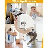 DOMETOUR Magnetic Door Stopper 3 Pack, Stainless Steel Door Holder with Strong Adhesive, Wall & Floor Mount, Heavy Duty Door Catch - 3 of 4