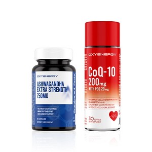 OXYENERGY Ashwagandha & CoQ10 Bundle - 1 of 1