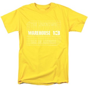 Warehouse 13 Blueprint Logo Adult T-Shirt - 1 of 4