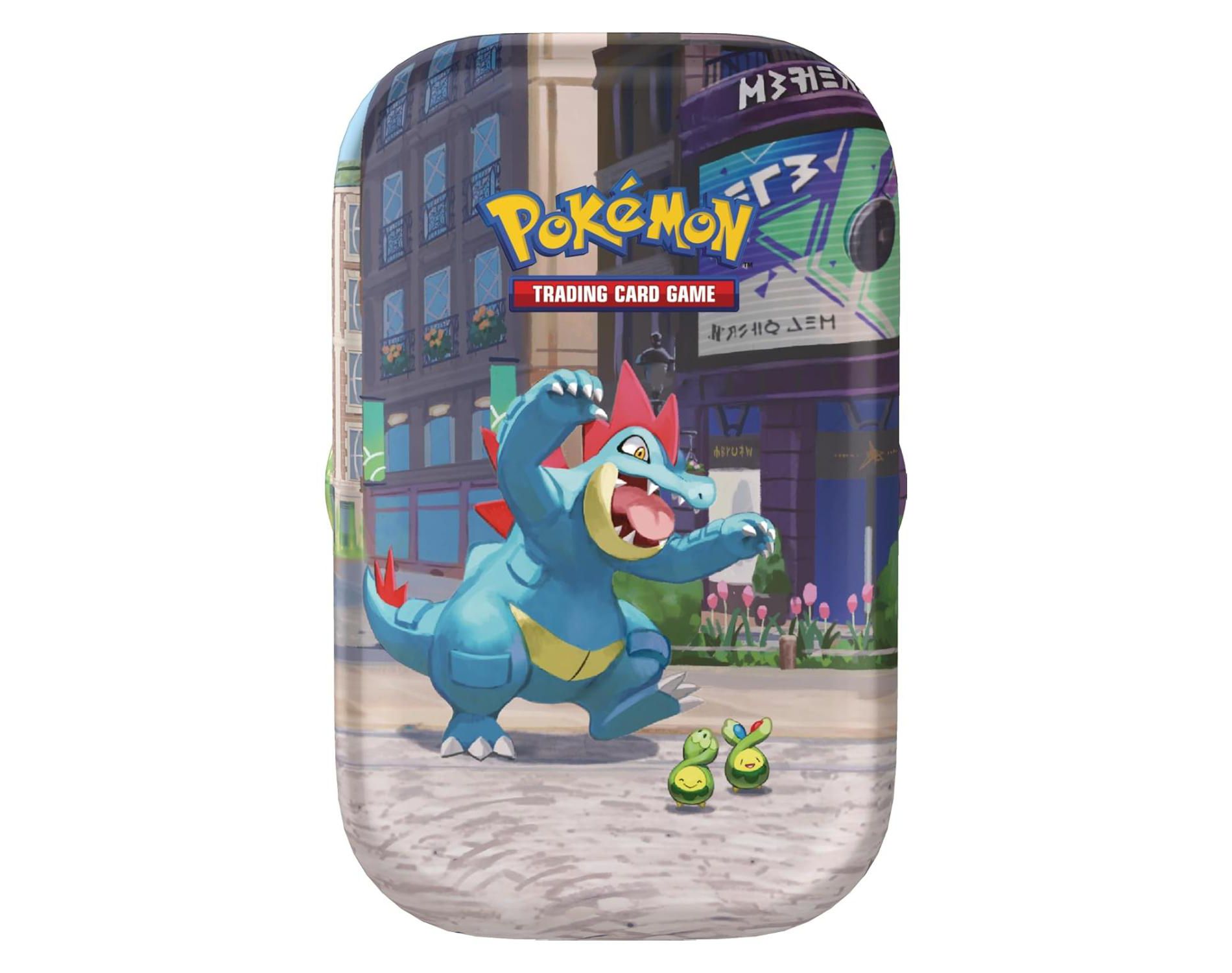 Pokemon Lumiose City Mini Tin | Feraligatr & Budew