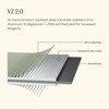 Vego Garden 6-in-1 Modular Rectangular Metal Outdoor Raised Garden Bed Kit 42"x60"x17" - 4 of 4
