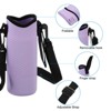 Unique Bargains Neoprene Portable Insulated Adjustable Strap Sports Water Bottle 
Sling Bag 2.64"x7.28" - 4 of 4