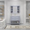 Bathroom Vanity With Medicine Cabinet,Bathroom Mirror Cabinet With Adjustable Shelf,Bathroom Floor Cabinet With Drawers-Cuddlewood - 3 of 4