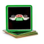ICUP, Inc. Friends Central Perk Logo Cork Coasters | Set of 4