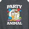 Women's - Garfield - Party Animal Graphic Racerback Tank - 2 of 4