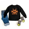 The Juniper Shop Candy Monster Horns Glitter Toddler Long Sleeve Tee - 2 of 3