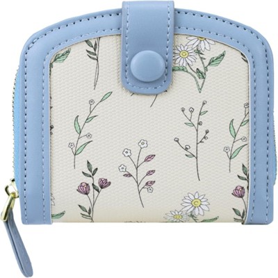 BEAFUP Cute Wallet for Women & Girls – Stylish Leather Credit Card Holder with Floral Design, Compact & Easy to Use for Travel, Daily Use