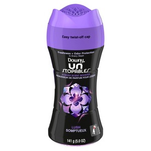 Downy Unstopables In-Wash Laundry Scent Booster Beads, Lush, 5 oz - 1 of 4
