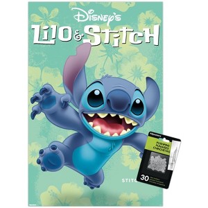 Trends International Disney Lilo and Stitch - Tropical Feature Unframed Wall Poster Prints - 1 of 4