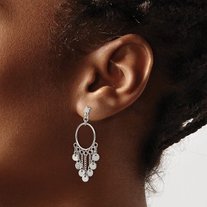 Chisel Stainless Steel Polished Dangle Earrings - 1 of 4
