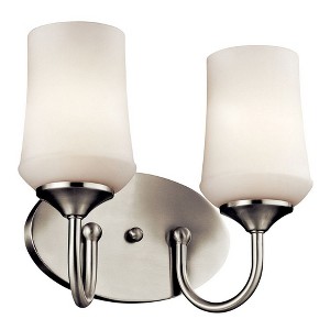 Kichler Lighting Aubrey 2 - Light Vanity in  Brushed Nickel - 1 of 1