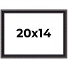 PosterPalooza | Antique Red Picture Frame - UV Acrylic, Backing Board, Hanging Hardware Included - 2 of 4