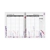 Recycled WildFlower Weekly/Monthly Planner, WildFlower Artwork, 11 x 8.5, Gray/White/Purple Cover, 12-Month (Jan-Dec): 2026 - 3 of 4