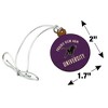 Prairie View A&M Panthers Logo Mini Small Tiny Wood Christmas Tree Holiday Ornament - 4 of 4