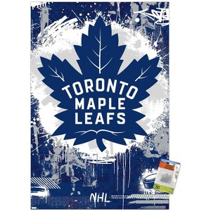 Trends International NHL Toronto Maple Leafs - Maximalist Logo 23 Unframed Wall Poster Prints - 1 of 4