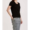 Women's Al Pleather Trim Tee - Another Love - 2 of 4