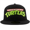 Adult Teenage Mutant Ninja Turtles Logo Black Colorway New Era 59Fifty Fitted Hat - 2 of 4