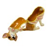Kubla Craft 2.75 In Chihuahua Box Dog Australian Crystals Animal Figurines - 2 of 3