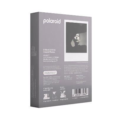 Polaroid Color Film for 600- White Frame