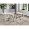 5-Piece Counter Height Dining Set with Kitchen Table and 4 Stools - 2 of 4