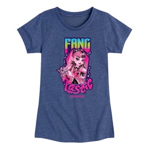 Girls' - Monster High - Draculaura Fantastic Fitted Short Sleeve Graphic T-Shirt - 1 of 4