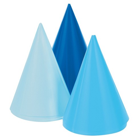 8ct 1st Birthday Boy Party Hats Target