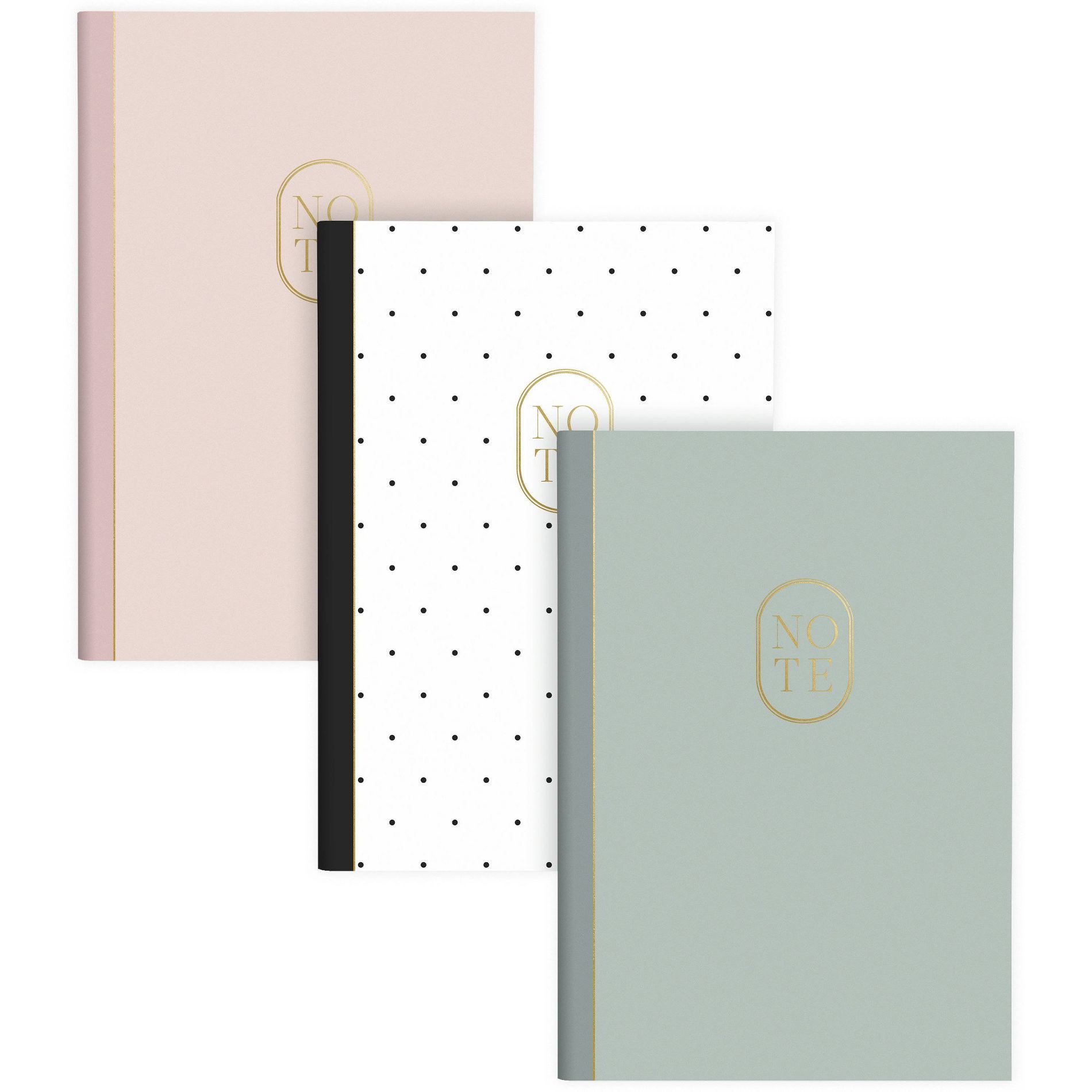 Sugar Paper Essentials Stitched Notebook Set