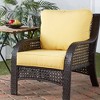 Kensington Garden 2pc Outdoor Chair Back Cushion Set - 2 of 4
