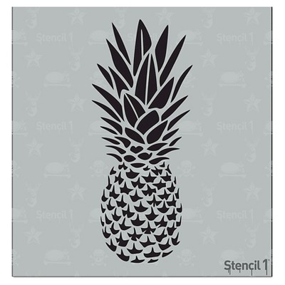 Stencil1 Pineapple - Stencil 5.75" x 6"
