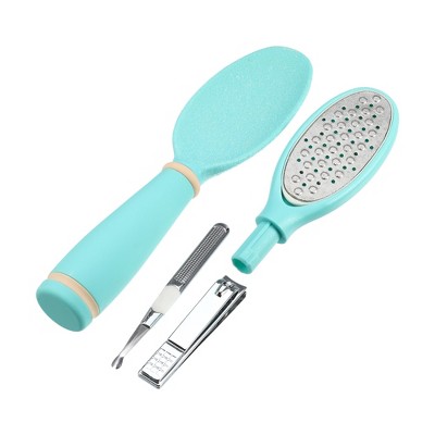 Unique Bargains Pro Stainless Steel Colossal Foot Rasp File Callus Remover  Dead Skin Pedicure Tool