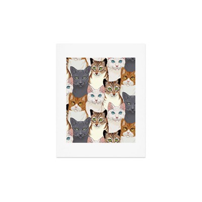 Avenie Cat Portraits 11" x 14" Art Print - Society6